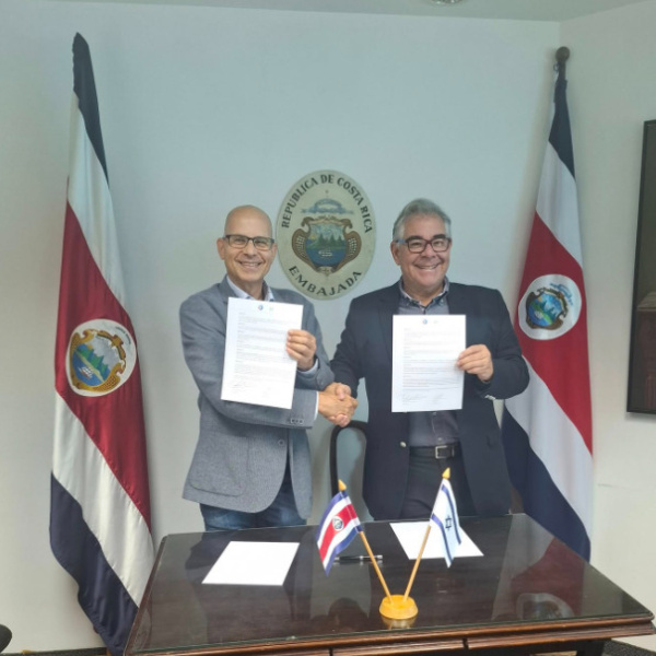 Un nuevo capítulo en las relaciones comerciales Costa Rica-Israel: Firma de Convenio de Colaboración