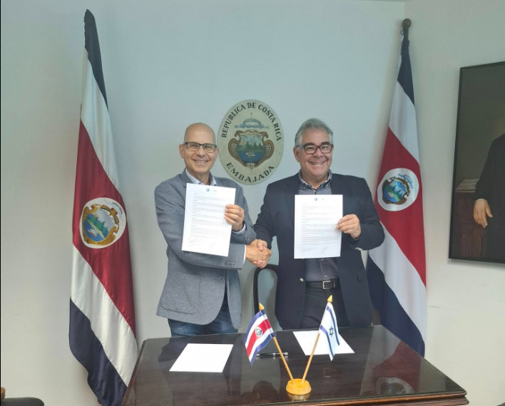 Un nuevo capítulo en las relaciones comerciales Costa Rica-Israel: Firma de Convenio de Colaboración