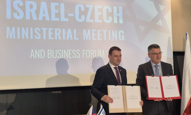 Israel y la República Checa firman una declaración conjunta para fortalecer la cooperación bilateral